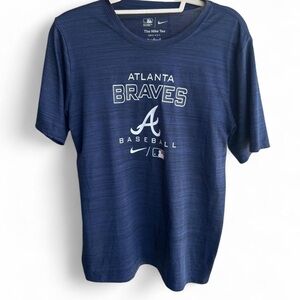 Nike Atlanta Braves Navy Tee